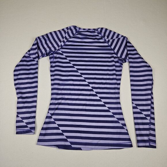 Nike Pro Dri Fit Fleece Lined Long Sleeve Active Top Fitted Size Small Thumbhole - Picture 3 of 12